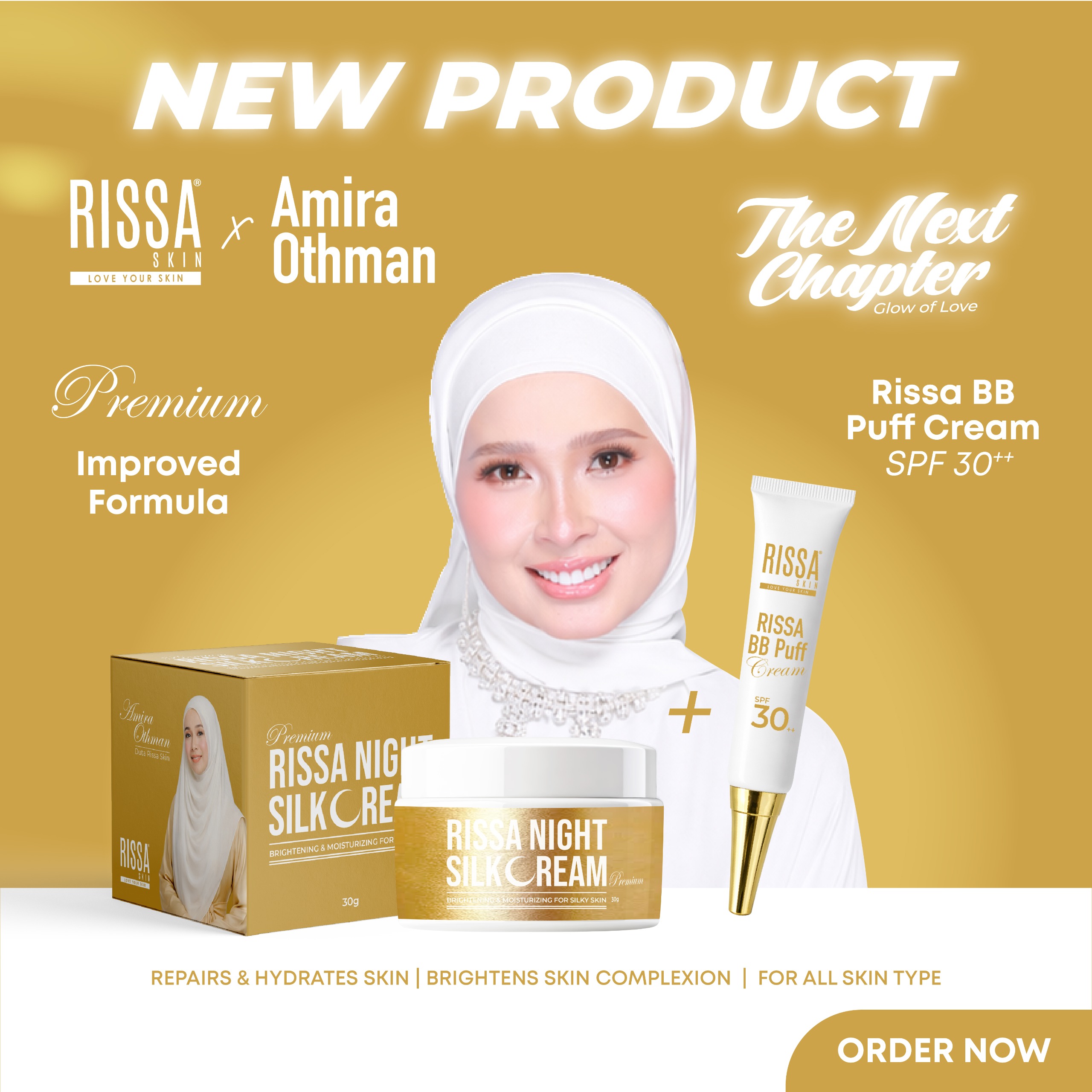 Bahan Premium Rissa Skin